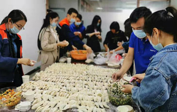 濃情冬至，其樂融融，銳天團隊與客戶共度佳節(jié)